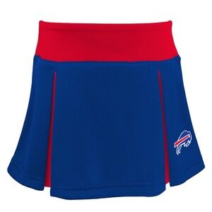 Girls Youth Buffalo Bills Royal Spirit Cheerleader Skirt Large 14